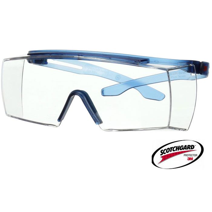 3M™ Schutzbrille 3M™ SecureFit 3700 klare Überbrille Scotchgard™ SF3701SGAF-BLU