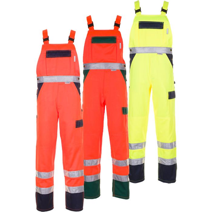 Planam Warnschutzlatzhose Warnlatzhose Planam Warnschutzkleidung 2026 2027 2028 zweifarbig