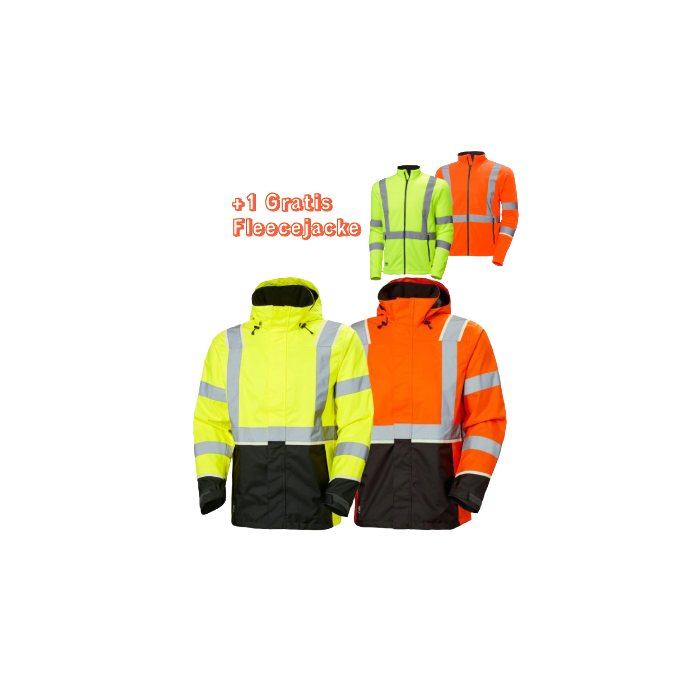 AKTION - 2 in 1 | Helly Hansen® UC-ME Shelljacke 71185 & Fleece Jacke 72172