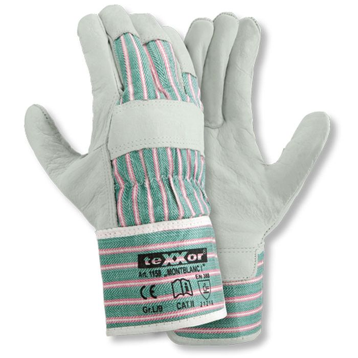 teXXor® MONTBLANC I Arbeitshandschuhe Leder Rindvolllederhandschuh teXXor 1158