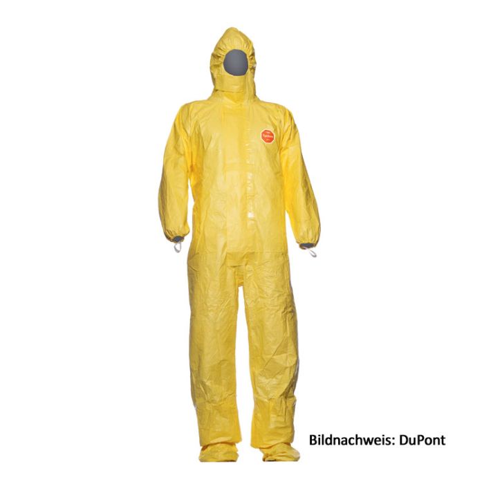 Tychem® 2000 C CHA5 Chemikalienschutzanzug m. Füsslingen Chemie-Schutzanzug Kat. 3 Typ 3B 4B 5B 6B