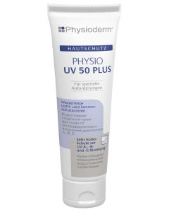 Physioderm&reg; PHYSIO UV 50 plus Hautschutzcreme Physioderm Hautschutz - 100 ml Tube