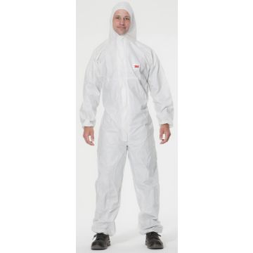 3M™ Schutzanzug Kategorie 3 Typ 5, 6 Schutzanzug Typ 5 Einwegoverall weiß 3M 4510