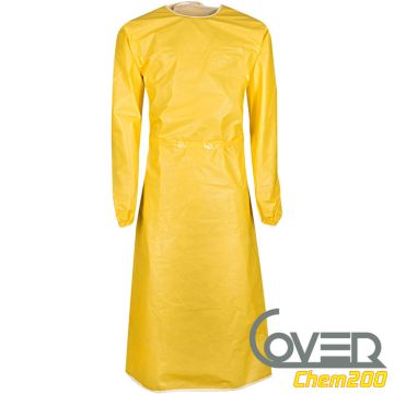 CoverChem200® CC2ASC Chemikalienschürze Ärmelschürze gelb Typ PB 3B