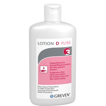 Greven® LOTION D PURE  Peter Greven Pflegelotion  - 100 ml Flasche