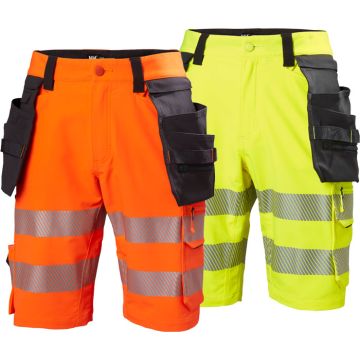 Helly Hansen ICU 77503 kurze Warnschutzhose Helly Hansen Warnschutz-Shorts Helly Hansen workwear