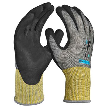Hi5 X Cut HI536 Schnittschutzhandschuhe Nitril-Beschichtung Schnittschutzklasse F