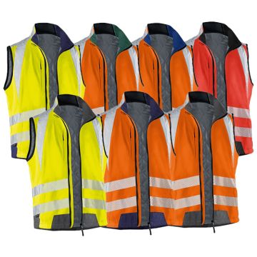 KÜBLER workwear Kübler Warnweste Winter REFLECTIQ 7207 Winter Warnweste gefütterte Weste