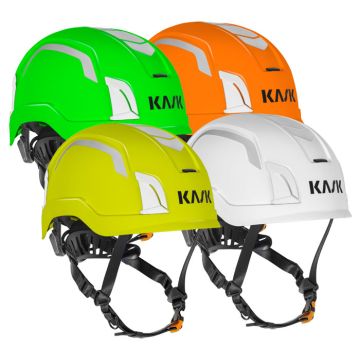 Kask Helme Zenith X HI VIZ WHE00074 Industrie-Schutzhelm | Bauhelm