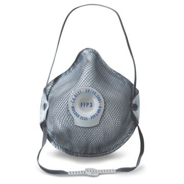 Moldex 2535 Moldex Atemschutzmaske FFP3 Moldex FFP3 Maske gegen Ozon FFP3 NR D mit Klimaventil®