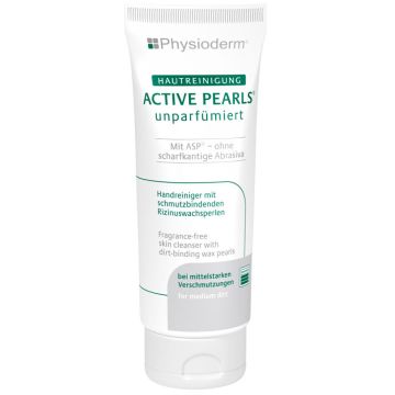 Physioderm® ACTIVE PEARLS® unparfümiert Handreiniger - 250 ml Tube