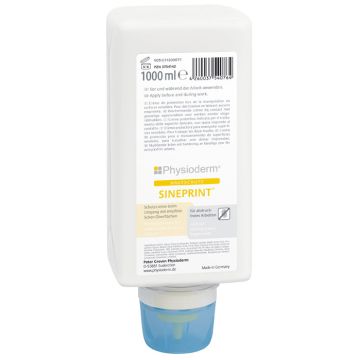 Physioderm® SINEPRINT Hautschutzcreme Physioderm Hautschutz - 1000 ml Varioflasche