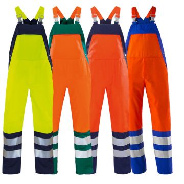 rofa® Arbeitskleidung Duo Color rofa® Warnschutzhose rofa® Duo-Color Latzhose 039166 290g/m²