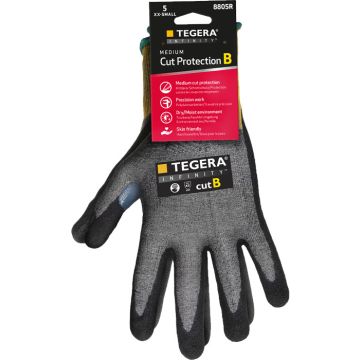 TEGERA® INFINITY™ CFR® TEGERA® 8805R Schnittschutzhandschuhe SB-Verpackung Schnittschutz B