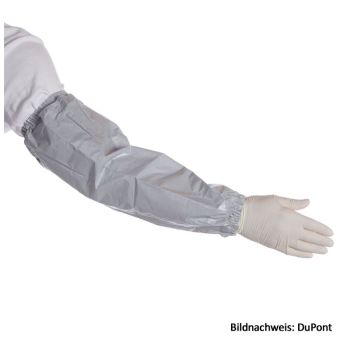 Tychem-6000-F-PS32LA-Chemikalienschutz-Armstulpen-grau-Chemie-Schutz-Armstulpen-Kat-3-Typ-PB-3B-ohne-Logo