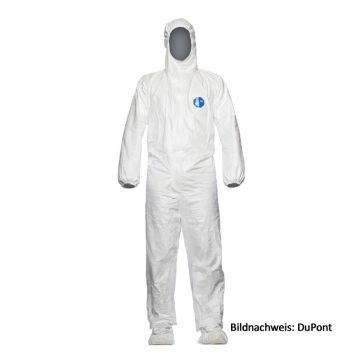Tyvek-500-Labo-CHF7-Schutzanzug-Kategorie-3-Typ-5-6-mit-ueberschuhen-Tyvek-Einwegoverall-weiss-ohne-Logo