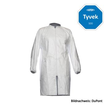 Tyvek-500-PL309NP-Einweg-Kittel-Einweg-Mantel-Tyvek-Einwegbekleidung