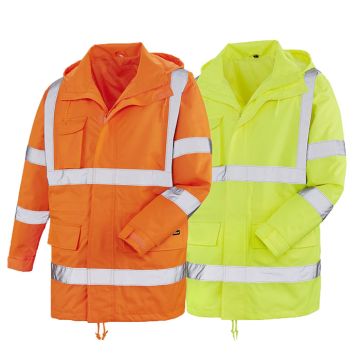teXXor® 4101 4102 Warn Regenjacke teXXor® Barrie Warnschutzjacke