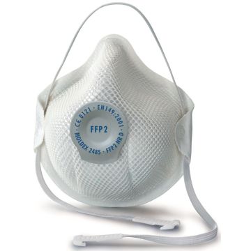 Moldex 2485 Moldex Atemschutzmaske FFP2 Moldex FFP2 Maske FFP2 NR D mit Klimaventil® Moldex 2485 Moldex Atemschutzmaske FFP2 Moldex FFP2 Maske FFP2 NR D mit Klimaventil®