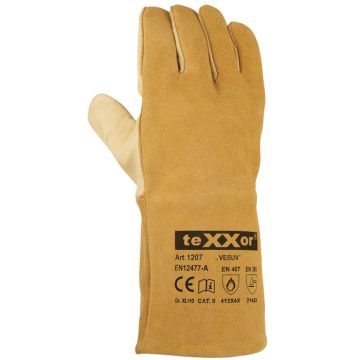 teXXor® Schweißerhandschuhe VESUV teXXor® 1207 Schweißerschutzhandschuh