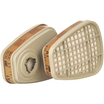 3M™ 6051 3M Gasfilter A1 und Kombifilter für 3M™ Halbmaske und Vollmaske 3M™ 6051 3M Gasfilter A1 und Kombifilter für 3M™ Halbmaske und Vollmaske