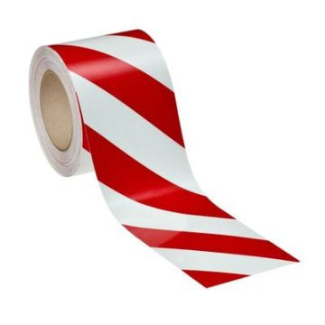 3M™ 13057R10 3M™ Warnmarkierung rot weiß reflektierende Folie 3M™ 13057R10 3M™ Warnmarkierung rot weiß reflektierende Folie