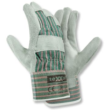 teXXor® TAUNUS Arbeitshandschuhe Leder Rindspaltlederhandschuh teXXor 1102 teXXor® TAUNUS Arbeitshandschuhe Leder Rindspaltlederhandschuh teXXor 1102