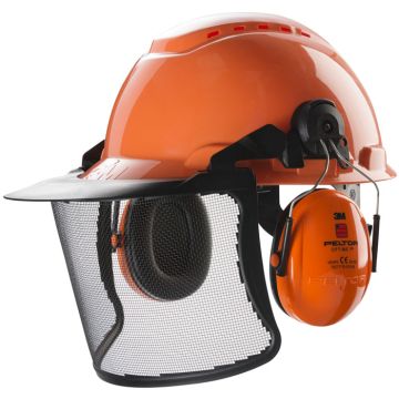 3M™ H700NOR51V4G 3M™ Kopfschutzkombination H700 Forstschutzhelm orange 3M™ H700NOR51V4G 3M™ Kopfschutzkombination H700 Forstschutzhelm orange