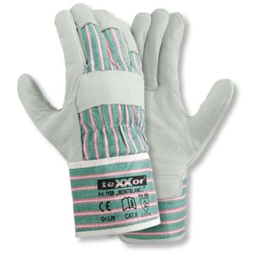 teXXor® MONTBLANC I Arbeitshandschuhe Leder Rindvolllederhandschuh teXXor 1158 teXXor® MONTBLANC I Arbeitshandschuhe Leder Rindvolllederhandschuh teXXor 1158