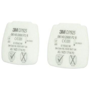 3M D7925 3M Partikel-Einlegefilter P2 R - Filter für 3M Halbmasken Secure Click HF-800 und HF-800SD 3M D7925 3M Partikel-Einlegefilter P2 R - Filter für 3M Halbmasken Secure Click HF-800 und HF-800SD