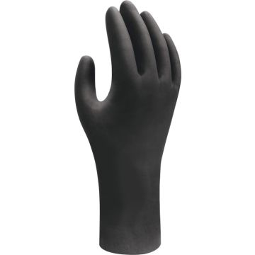 SHOWA® Nitril Einmalhandschuhe SHOWA® 6112PF EBT Einweghandschuhe schwarz puderfrei SHOWA® Nitril Einmalhandschuhe SHOWA® 6112PF EBT Einweghandschuhe schwarz puderfrei