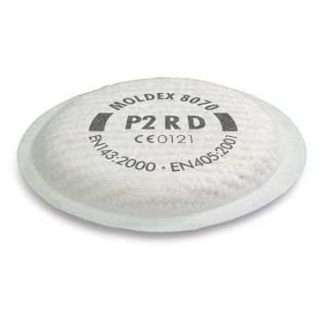 Moldex 8070 Moldex Partikelfilter P2 R D Filter P2 für Moldex Halbmaske 8000 und 5000 Moldex 8070 Moldex Partikelfilter P2 R D Filter P2 für Moldex Halbmaske 8000 und 5000