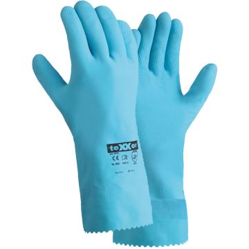 Latex Handschuhe Haushaltshandschuhe blau Latex Handschuhe lang teXXor® 2225 Latex Handschuhe Haushaltshandschuhe blau Latex Handschuhe lang teXXor® 2225
