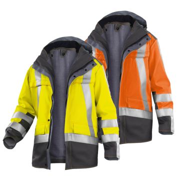 KÜBLER Safety X8 KÜBLER Multinorm Warnschutzparka Kübler workwear Safety X8 1969 KÜBLER Safety X8 KÜBLER Multinorm Warnschutzparka Kübler workwear Safety X8 1969
