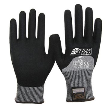 NITRAS® TAEKI5 6715 schnittfeste Handschuhe Schnittschutzhandschuhe Klasse 5