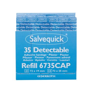 Salvequick-Sofortpflaster-Cederroth Refill 6735 Salvequick-Sofortpflaster-Cederroth Refill 6735