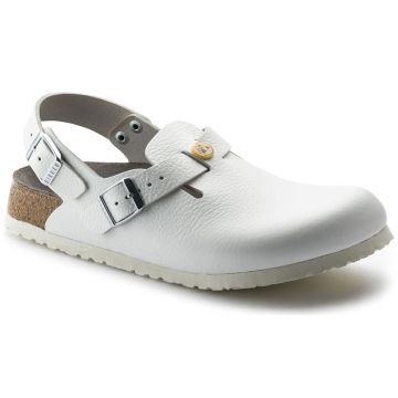 Birkenstock® Clogs Birkenstock Tokio ESD Leder weiß Gesundheitsschuhe Birkenstock Birkenstock® Clogs Birkenstock Tokio ESD Leder weiß Gesundheitsschuhe Birkenstock