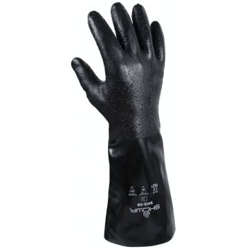 SHOWA® 3415 Chemikalienschutzhandschuhe Neoprenhandschuhe schwarz SHOWA® 3415 Chemikalienschutzhandschuhe Neoprenhandschuhe schwarz