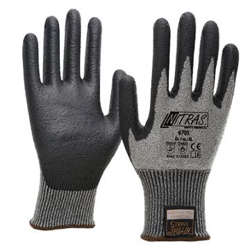 NITRAS® TAEKI5 6705 schnittfeste Handschuhe Schnittschutzhandschuhe Klasse 5 NITRAS® TAEKI5 6705 schnittfeste Handschuhe Schnittschutzhandschuhe Klasse 5
