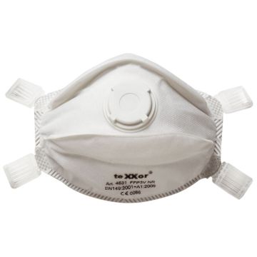 teXXor Atemschutzmaske mit Ventil FFP3V teXXor 4831 Maske FFP3V NR 