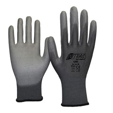 NITRAS® 6205 Nylonhandschuhe grau PU Beschichtung NITRAS® Handschuhe NITRAS® 6205 Nylonhandschuhe grau PU Beschichtung NITRAS® Handschuhe