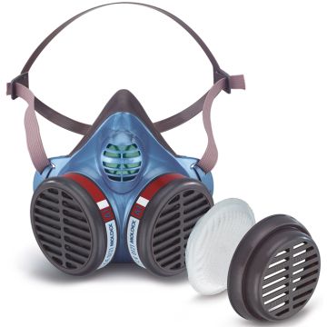 Halbmaske Moldex 5174 Moldex Maske FFA1P2 R D mit integrierten Filtern Halbmaske Moldex 5174 Moldex Maske FFA1P2 R D mit integrierten Filtern
