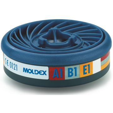 Moldex 9300 Moldex Gasfilter A1B1E1 Filter für Moldex Vollmaske 9000 und Halbmaske 7000 EasyLOCK