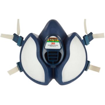 3M™ Atemschutzmaske 3M™ 4000+ Serie Halbmaske 4279+ FFABEK1P3RD mit integrierten Filtern 3M™ Atemschutzmaske 3M™ 4000+ Serie Halbmaske 4279+ FFABEK1P3RD mit integrierten Filtern