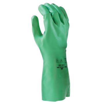 SHOWA® 731 EBT Chemikalienschutzhandschuhe Nitril Handschuhe grün