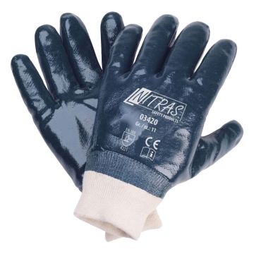 Nitril Handschuhe blau Handschuhe Nitril NITRAS® 03420