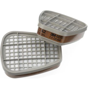 3M™ 6055 3M Gasfilter A2 und Kombifilter für 3M™ Halbmaske und Vollmaske 3M™ 6055 3M Gasfilter A2 und Kombifilter für 3M™ Halbmaske und Vollmaske