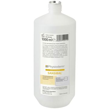 Physioderm® SANSIBAL Hautschutzcreme Physioderm Hautschutz - 1000 ml Rundflasche Physioderm® SANSIBAL Hautschutzcreme Physioderm Hautschutz - 1000 ml Rundflasche