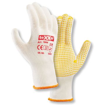 Strickhandschuhe Handschuhe mit Noppen teXXor® Arbeitshandschuhe 1944