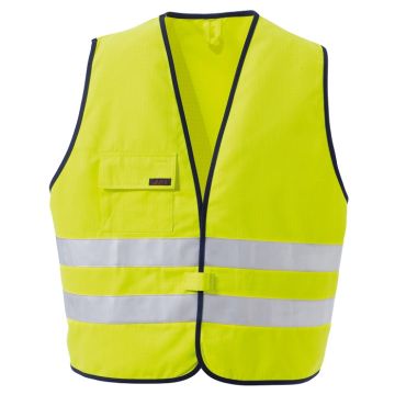 rofa® Arbeitskleidung rofa® Multinorm Warnschutzweste rofa® Multinormen Weste 155190 330g/m² - gelb